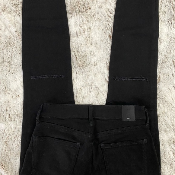 HALE Women Skinny Jeans | Black Skinny Jeans Size 24 | HALE Mid Rise Skinny Jean - Picture 9 of 14